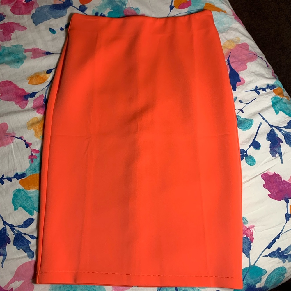 Catherine Orange 🍊 pencil skirt New